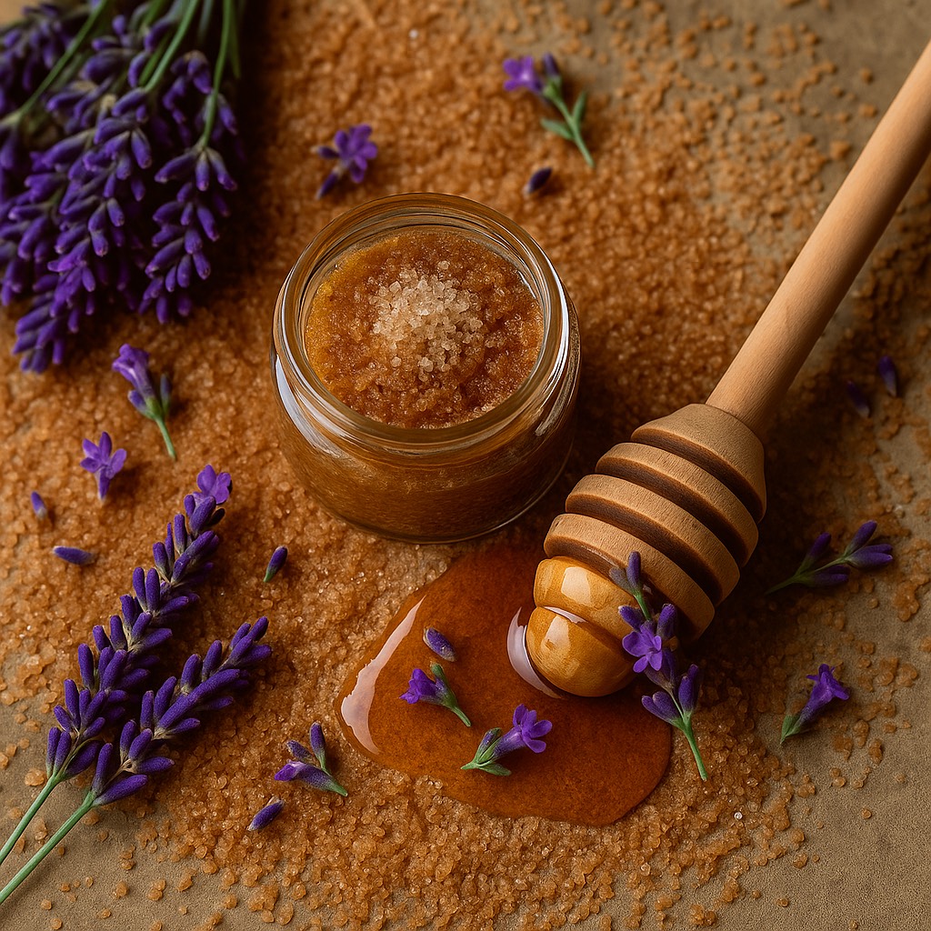 naturalny peeling cukrowy do ciała z lawendą naturalny peeling cukrowy do ciała z lawendą